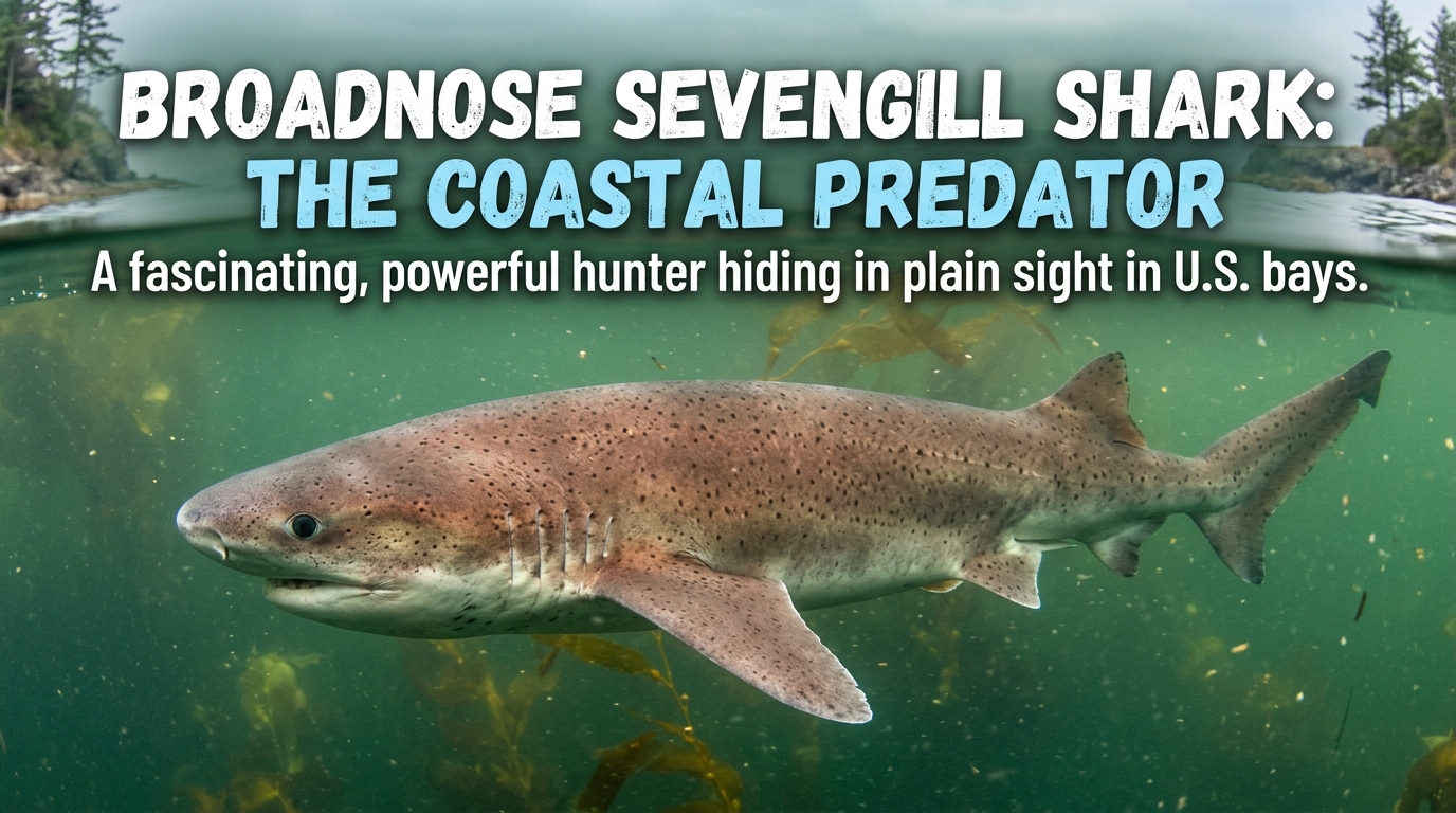 Broadnose Sevengill Shark: The Coastal Predator You Didn’t Know Was So Close