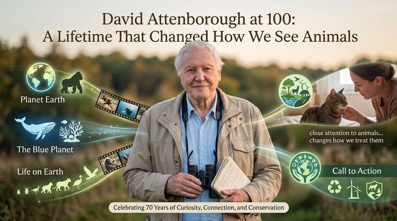 David Attenborough at 100: A Lifetime That Changed How We See Animals