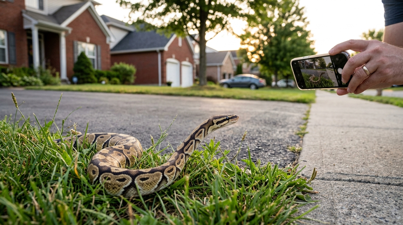 Loose Pet Snake on Your Street? Here’s What’s Really Going On